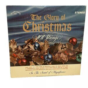 101 Strings The Glory Of Christmas (Vinyl, 1964) Alshire XM-4 Good LP Record